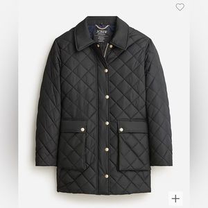 J.Crew Petite heritage quilted Barn Jacket™ with PrimaLoft®